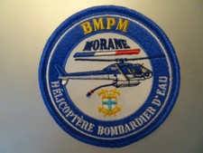 écusson pompier hélicoptère