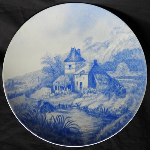 Belle assiette faïence - assiette,