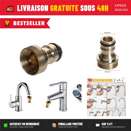 Adaptateur robinet cuisine - robinet,