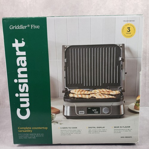Cuisinart griddler five 1 - cuisinart, 5