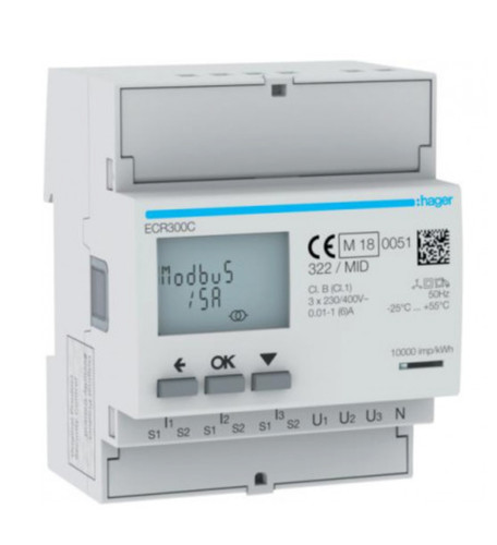Hager ecr300c compteur - ecr300c,
