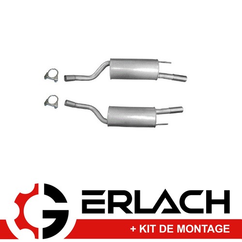 Echappement silencieux pour