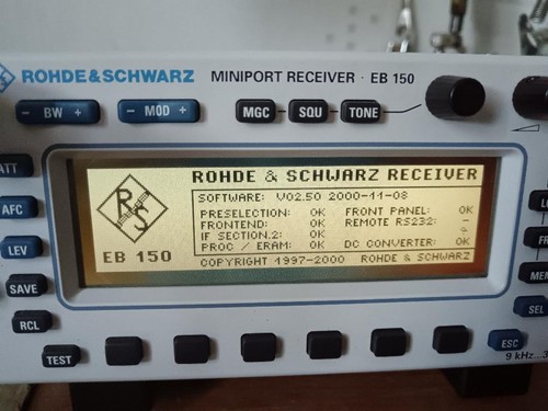 Receiver rohde scchwarz - receiver,