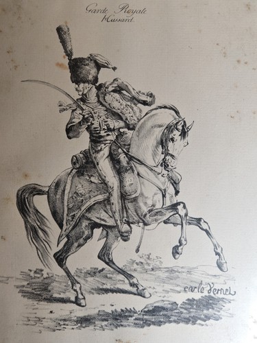Carle vernet garde royale - -,