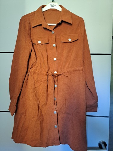 Shein robe chemisier velours