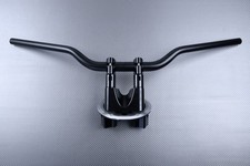 Pontets Riser avec Guidon Alu-Noir YAMAHA TMAX 530 T-MAX SJ09 2015-2016