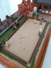 Diorama pétanque 1/43