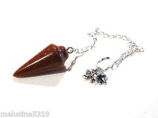 Vision Pendulum Pendulum Stone Sitara Sunstone Red Dowsing 