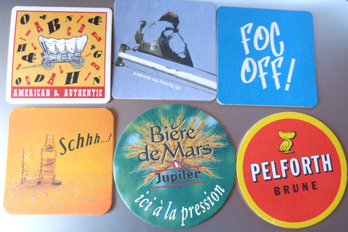 Lot dessous verre sous - lot, sous-bock