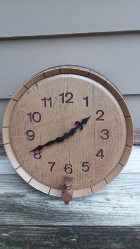Vintage barrel wall clock - , by