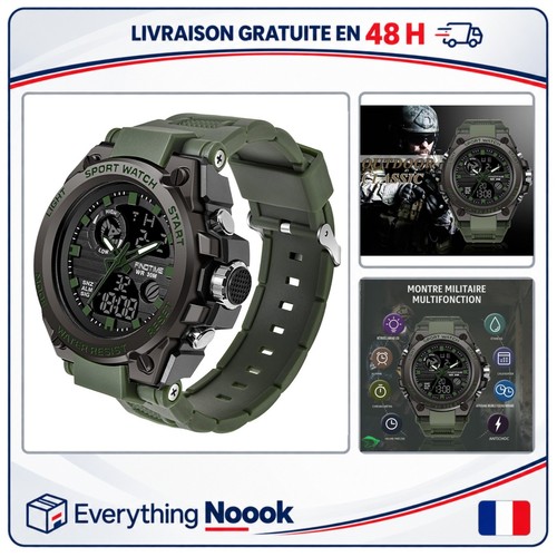 Montre homme militaire sport - homme,