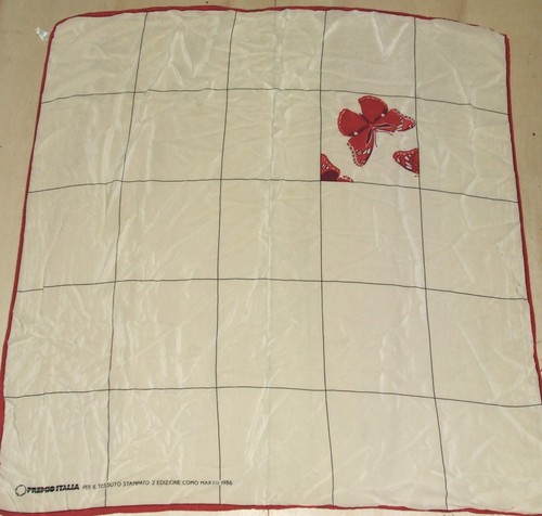 Foulard vintage femme soie - vintage,