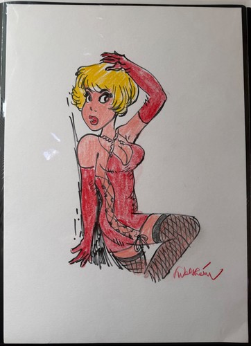 Grand dessin original - original, walthery