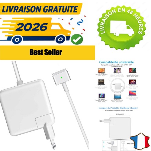 Chargeur macbook pro - pro, 85w