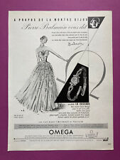Publicité  1949 Oméga Pierre