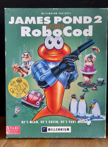 James pond robocod atari - -,
