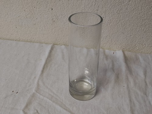 Vase verre cm de haut - vase, en