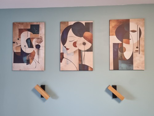 Tableau triptyque décoratif - tableau,