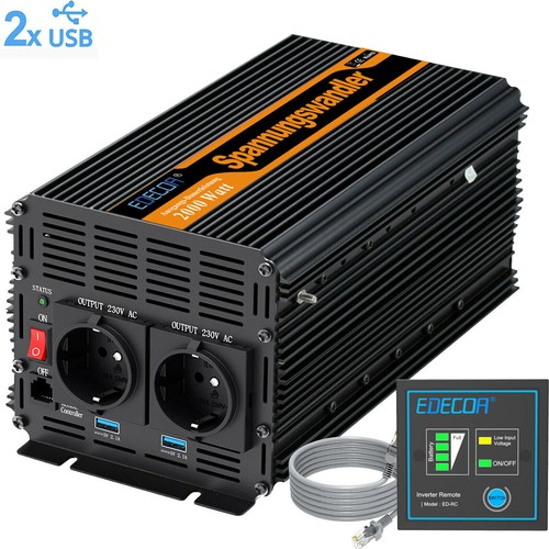 Edecoa convertisseur 12v 220v - edecoa,