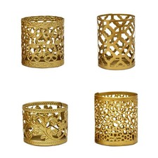 Rétro Fer Creusé Bougeoir