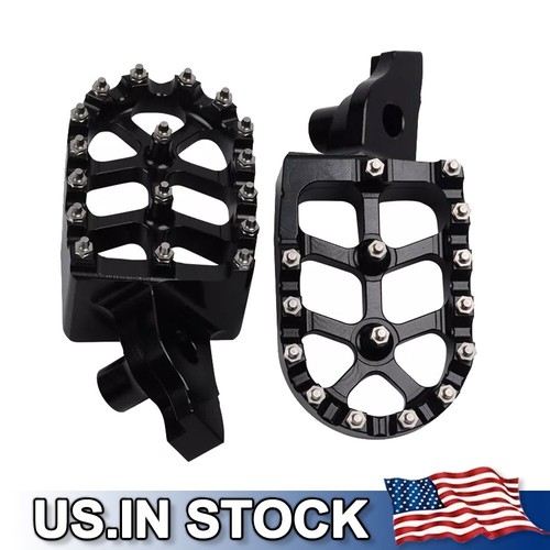 Black foot pegs footrest - foot,