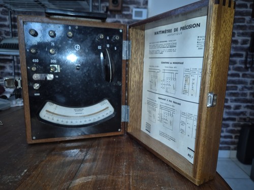Ancien wattmetre précision - wattmetre,