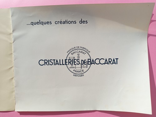 Catalogue 1936 cristalleries - 1936,