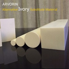 ARVORIN - Imitation Resin Based Ivory Substitute Material 12" Rod Block