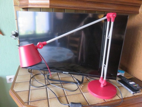 Lampe bureau rouge - de,