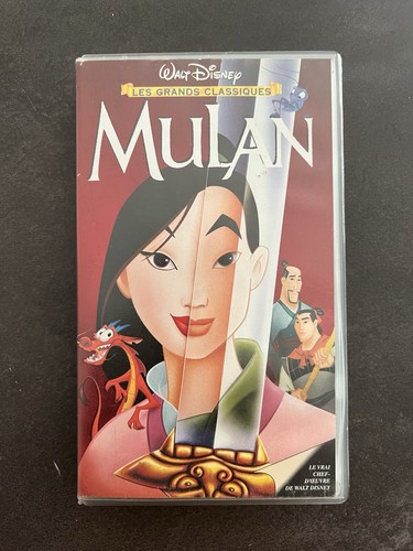 Cassette vhs mulan - vhs, "mulan"