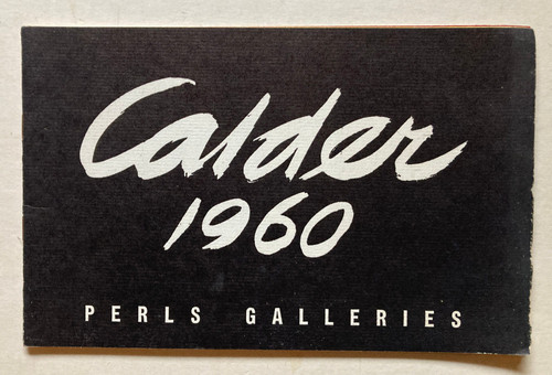Catalogue alexander calder - catalogue,