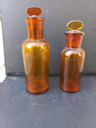 Anciens flacons pharmacie - 2,