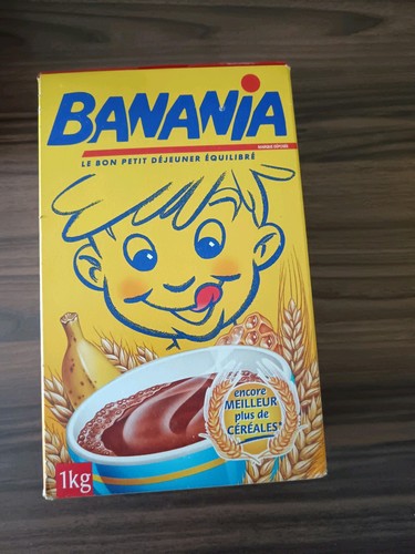 Banania boîte carton 1kg - boîte,