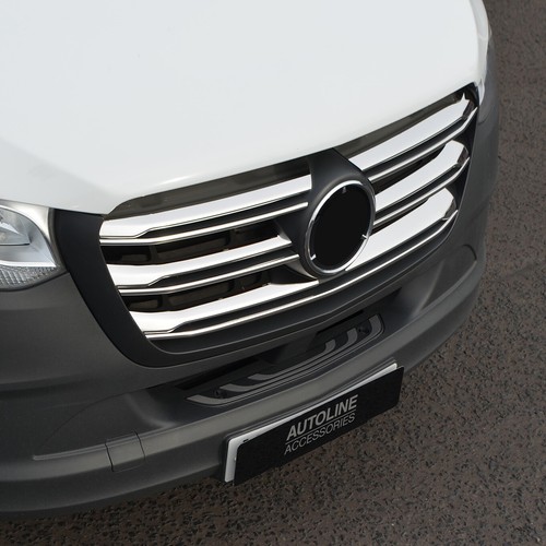 Calandre chrome tuning - chrome, bordure