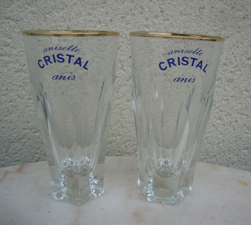 Anciens verres anisette - anciens,