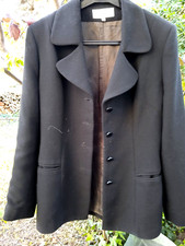 Belle veste blazer tailleur renaissance S M 36 38 Noire  (mesures)