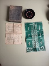 Old Roulette Game Casino Bar Bistro - With Box Notice Carpet