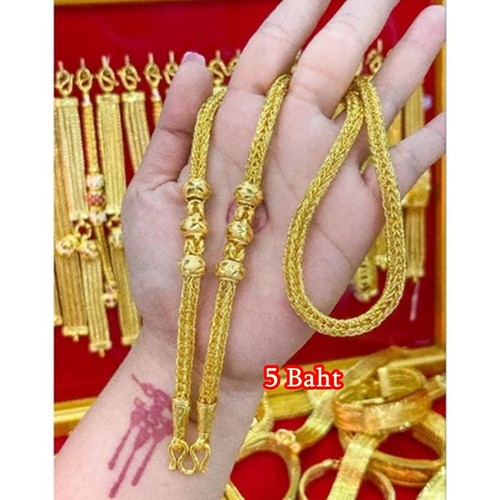 Collier thaïlandais or - en,