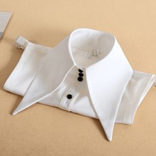 Detachable Lapel Collar Fashion Casual Women False Collar Fake Half Shirt Blouse