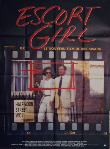 Escort girl affiche 1986 - "escort,