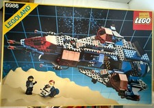 LEGO WITH BOX & INSTRUCTIONS vintage Lego Space 6986 Galatic Peace Keeper (1989)