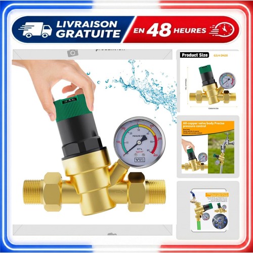 Réducteur pression eau - pression, d'eau