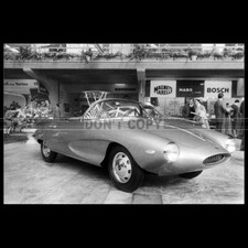 Photo A.038639 FIAT STANGUELLINI 1200 SPIDER BERTONE 1957 MOTOR SHOW