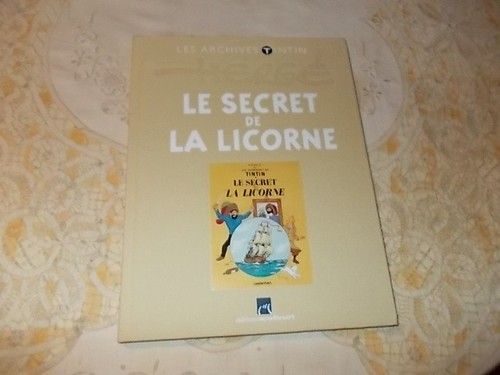 Les archives tintin secret - tintin,