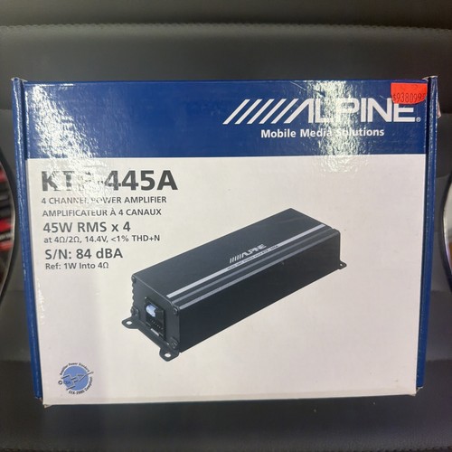 Alpine ktp 445a channel 180w - alpine, 4-channel