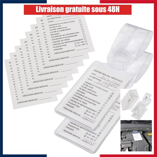 Porte étiquette vidange huile - Étiquette,
