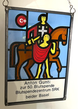 ANTON GUNTI VITRAIL BLASON