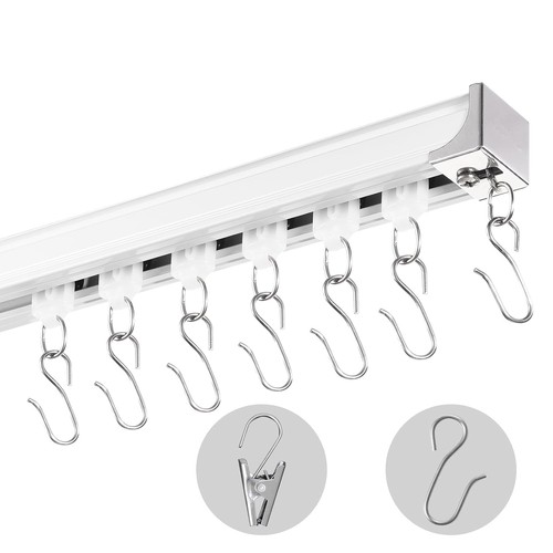 Rail rideau plafond 27m