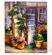 Liliane Paumier, huile sur