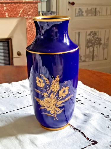 Vase porcelaine limoges - vase, de